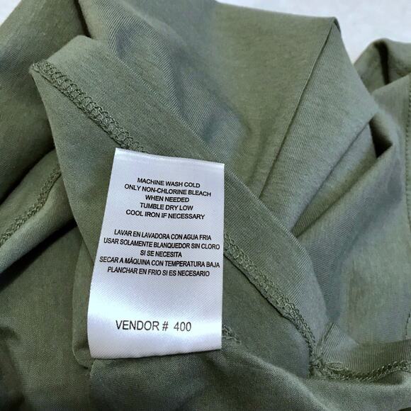 Tahari NWT Green Pocket Tee Men L - Picture 11 of 11
